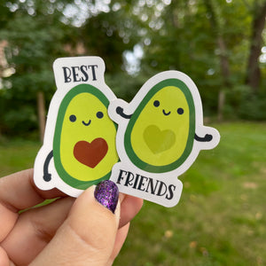 Avocado BFF Stickers (Set of 2)