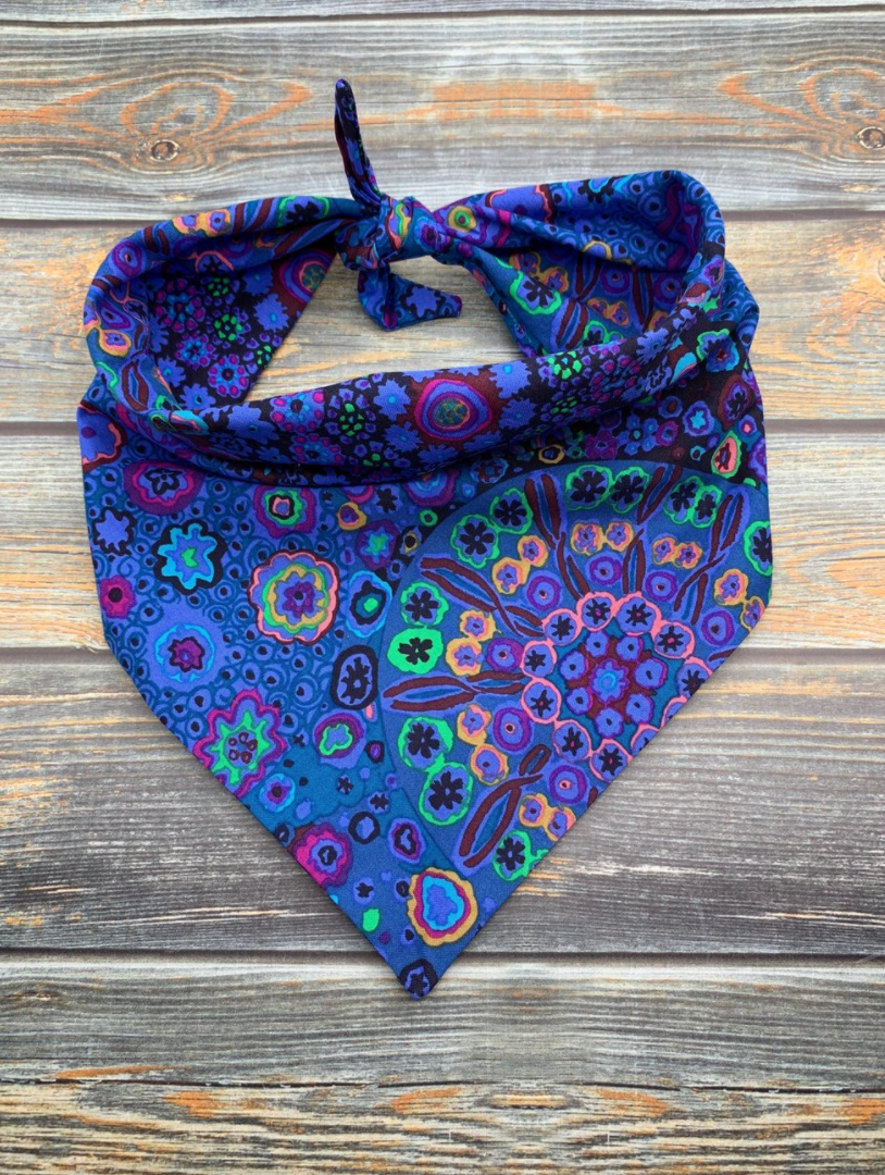 Dark Blue Kaleidoscope