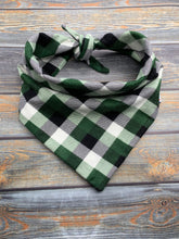 Load image into Gallery viewer, Forest Green Buffalo Check Flannel
