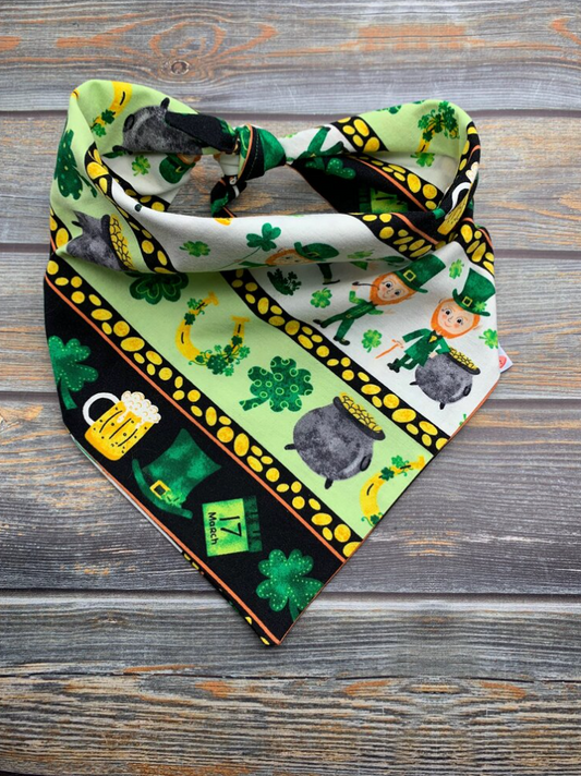 Lucky Leprechaun Dog Bandana