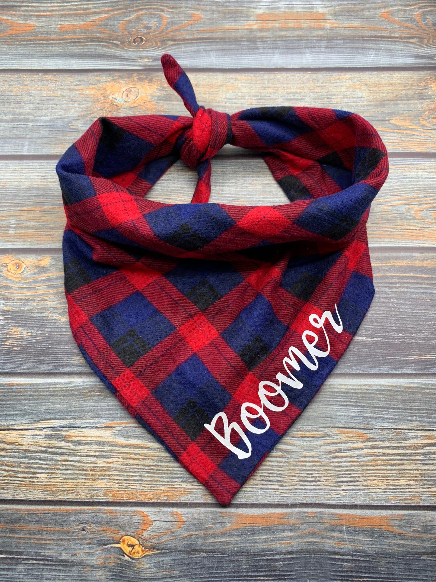 Red and Blue Plaid Flannel