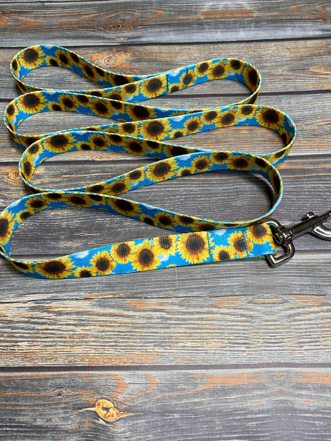 Sunflower Flat Leash
