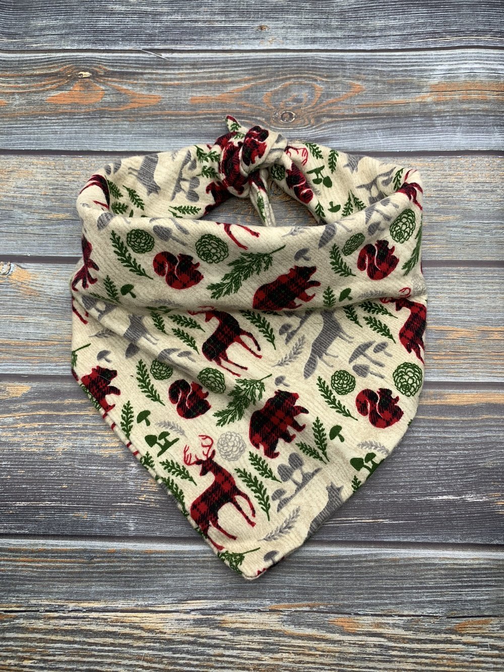 Woodland Creatures Flannel