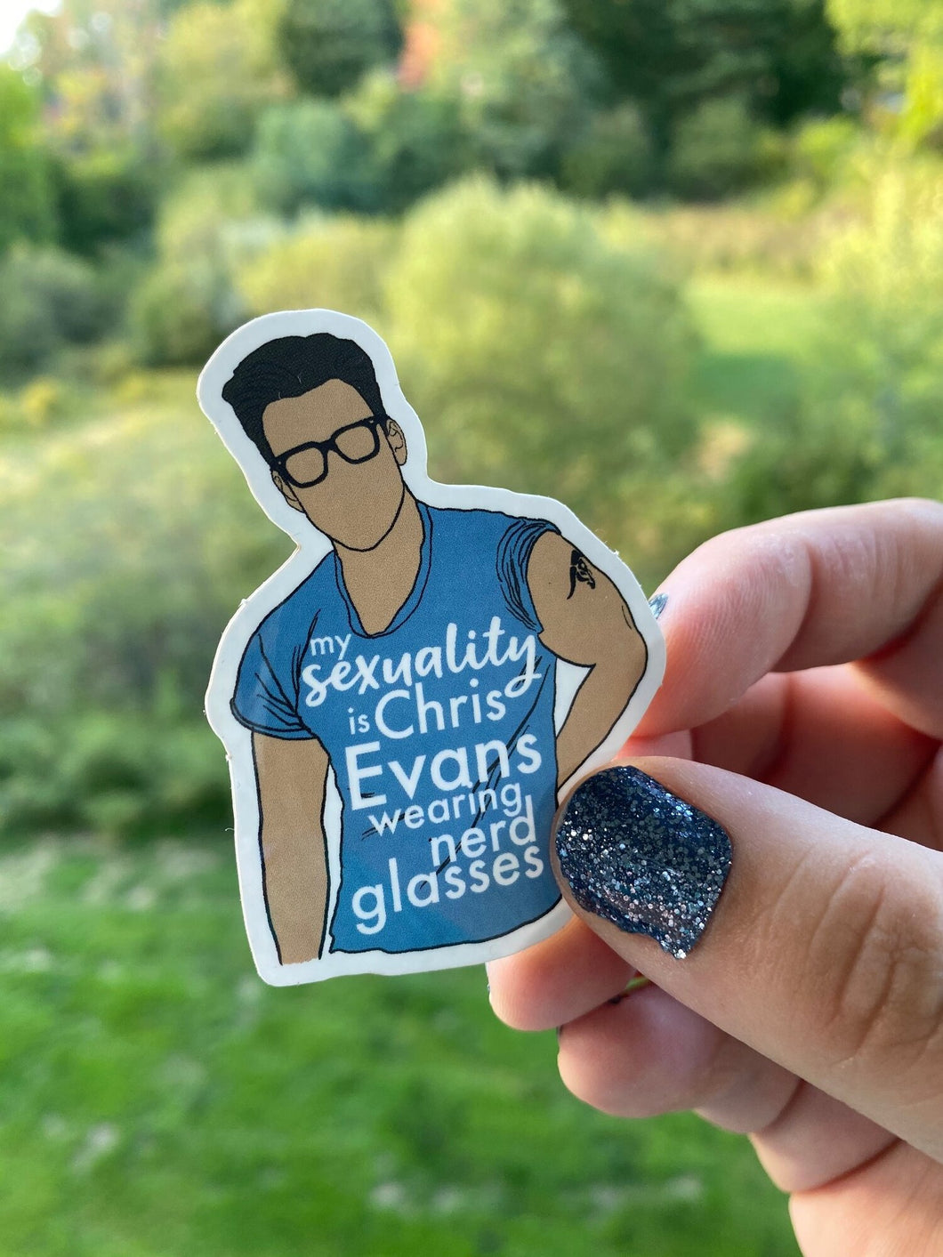 Chris Evans Sticker